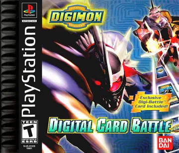 Digimon Digital Card Battle (EU) box cover front